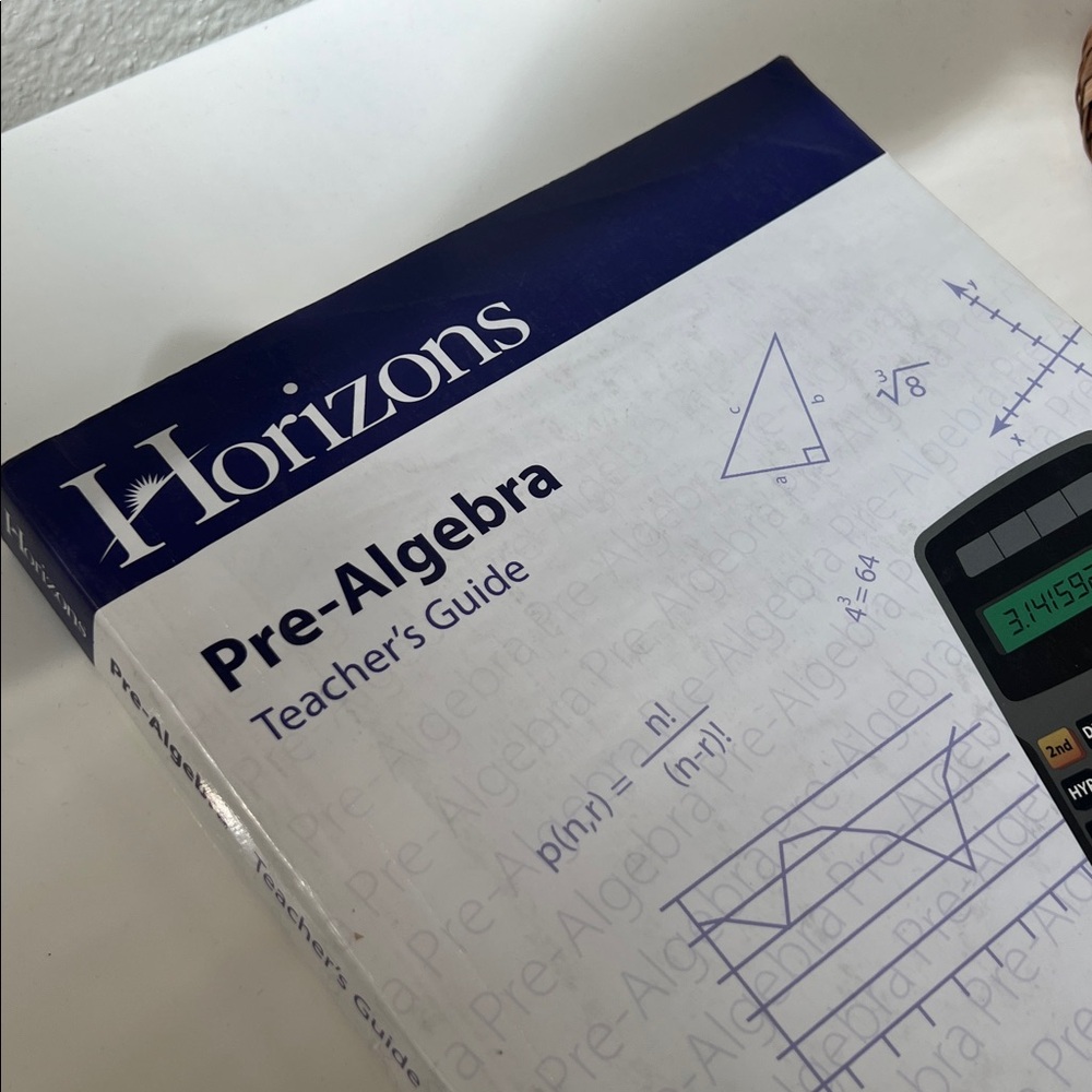 Horizons Pre-Algebra Teacher's Guide Clean / Excellent Math Curriculum Book - Picture 2 of 6